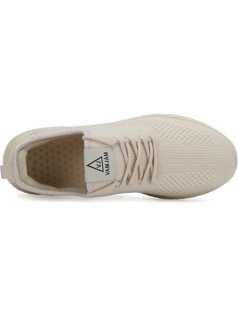 🆕Men All Off White Ultra Lightweight Non Slip Breathable Mesh Workout Sneakers - Picture 2 of 6